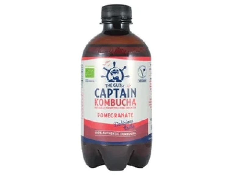 Kombucha Élőflórás ital gránátalmás BIO 400 ml