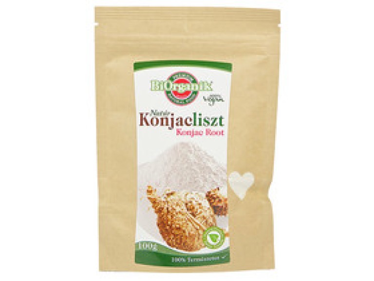 Biorganik natúr Konjac liszt 100g