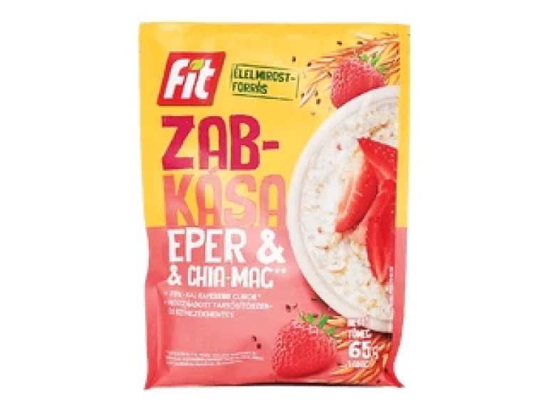 Fit reggeli zabkása chia eper 65g (2025.01.07)