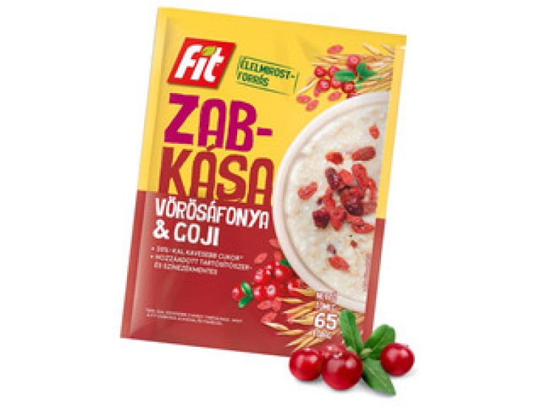 Fit reggeli zabkása goji vörösáfonya 65g (2025.01.04)