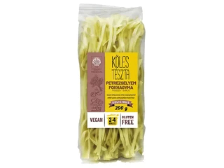 Éden Prémium Easy Pasta Kölestészta Szélesmetélt (Petrezselymes - Fokhagymás) 200g