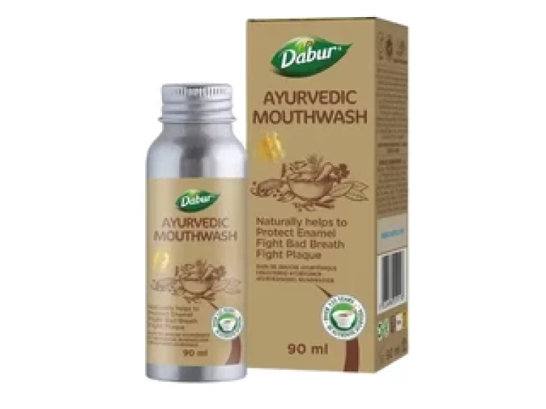 Dabur Ayurvedikus Szájöblögető gyógynövényekkel 90 ml