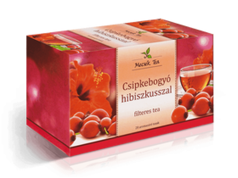 Mecsek Csipkebogyó hibiszkusszal tea 20 x 2g