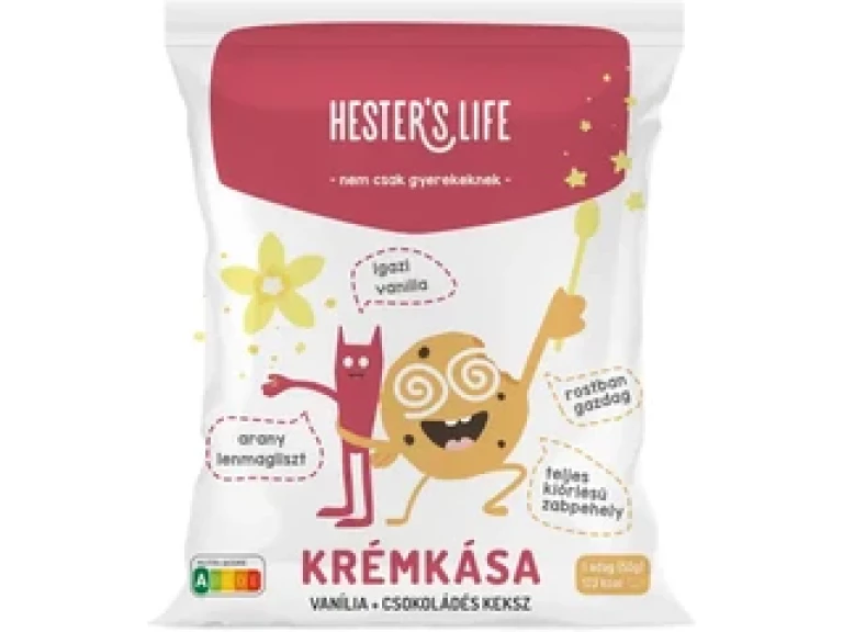 Hesters Life Vaníliás-kekszes krémkása 50g