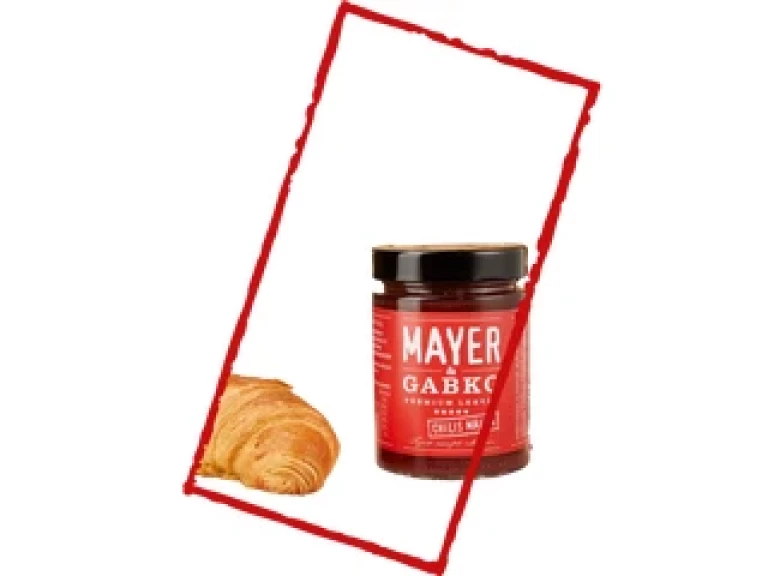 Mayer & Gabko Prémium Chilis Málna lekvár 378g