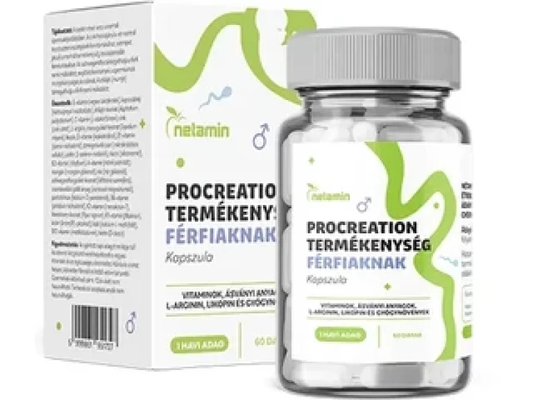 Netamin ProCreation Termékenység Férfiaknak kapszula 60 db