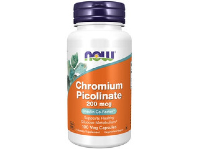 NOW Chromium (Króm) Picolinate 200 mcg 100 db kapszula