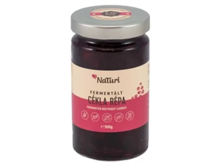 NaTuri Fermentált Cékla Répa - Nagy 500g (2025.01.23)