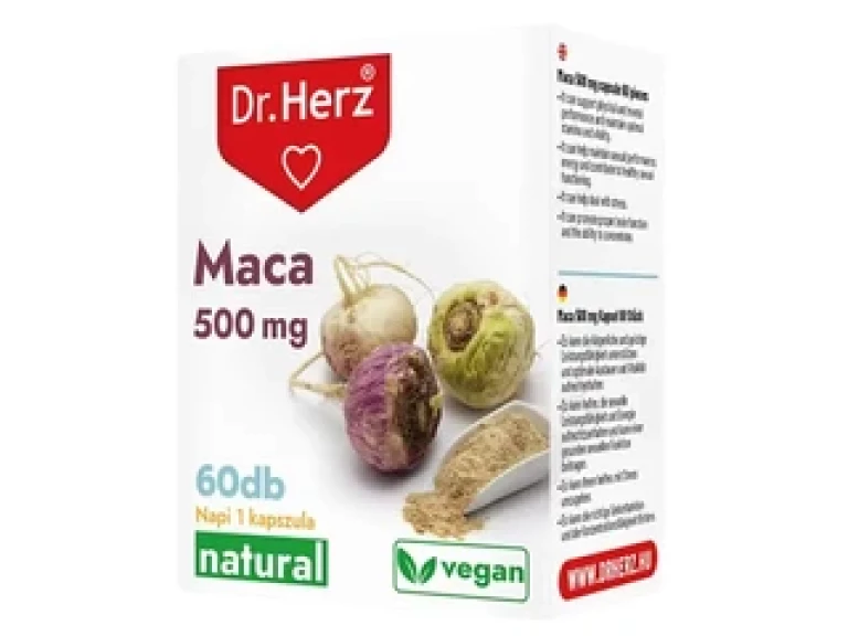 Dr. Herz Maca Kapszula 500 mg 60 db