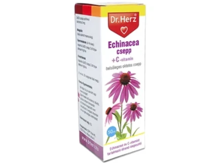 Dr. Herz Echinacea csepp C-vitaminnal 50 ml