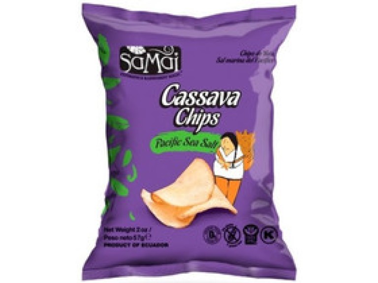 Cassava chips tengeri sós 57g SAMAI