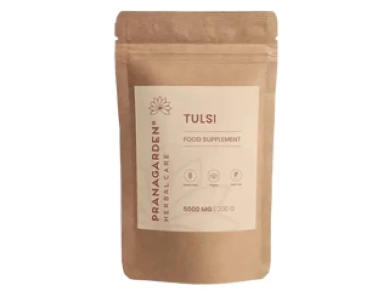 Pranagarden Tulsi - Organikus gyógynövény por 200 g