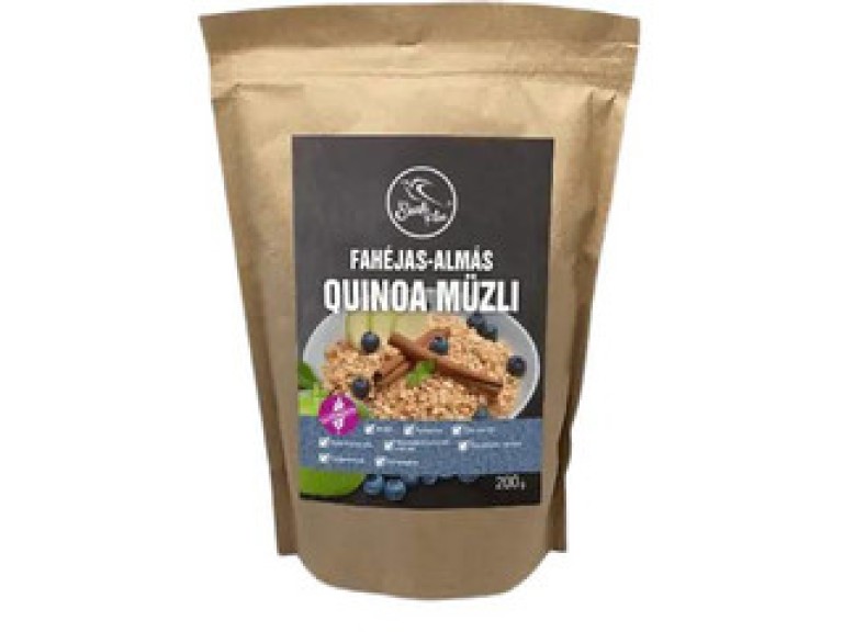 Szafi Free fahéjas-almás quinoa müzli (gluténmentes) 200g (2024.12.25)