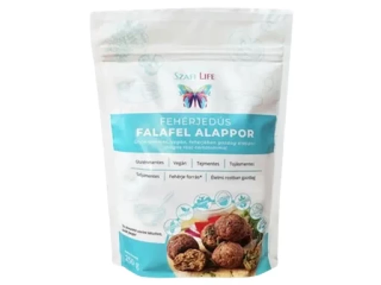 Szafi Life Fehérjedús falafel alappor (gluténmentes) 250g (2024.12.25)