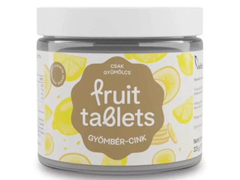 Vitaking Fruit Tablets - Gyömbér-Cink 130db