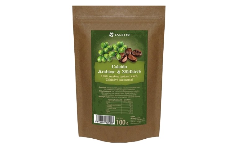 Caleido Instant Arabica és Zöldkávé 100 g