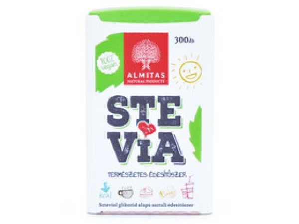 Stevia tabletta 300 db - Almitas
