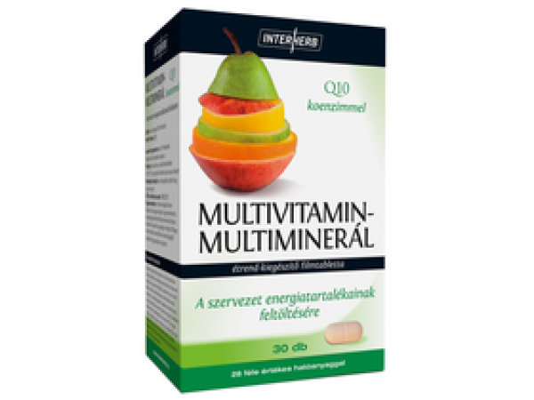 Interherb VITAL Multivitamin-Multiminerál filmtabletta 30 db