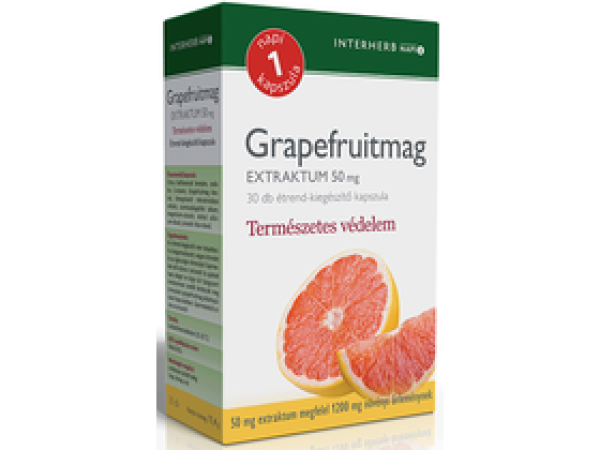 Interherb NAPI1 Grapefruitmag Extraktum 50mg 30db