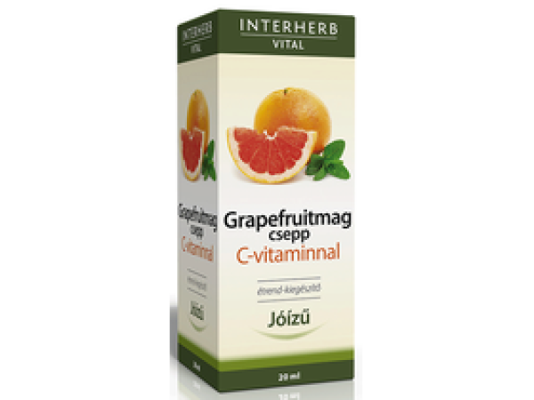 INTERHERB VITAL Grapefruitmag csepp C-vitaminnal 20ml