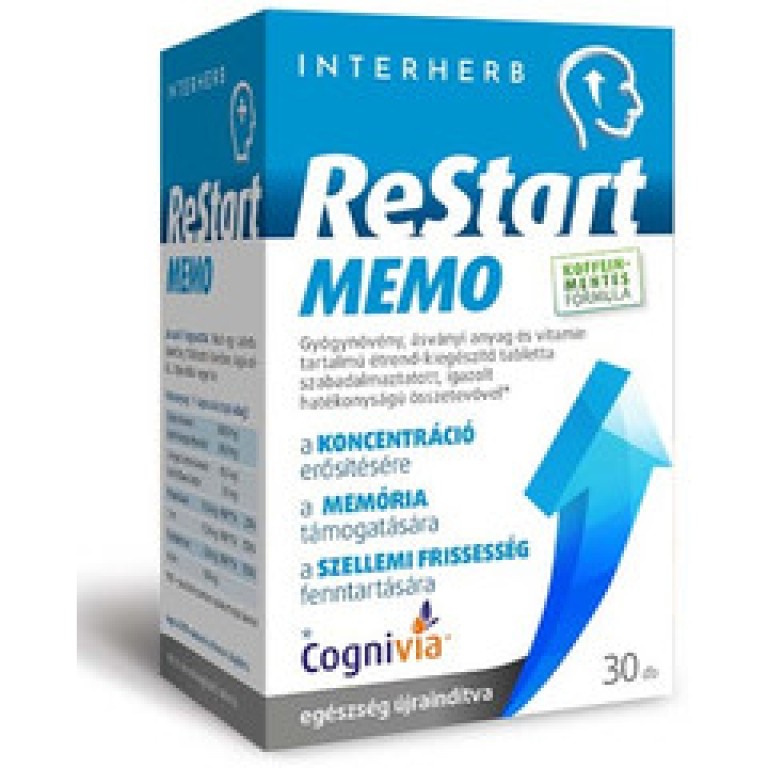 Interherb ReStart Memo tabletta 30db
