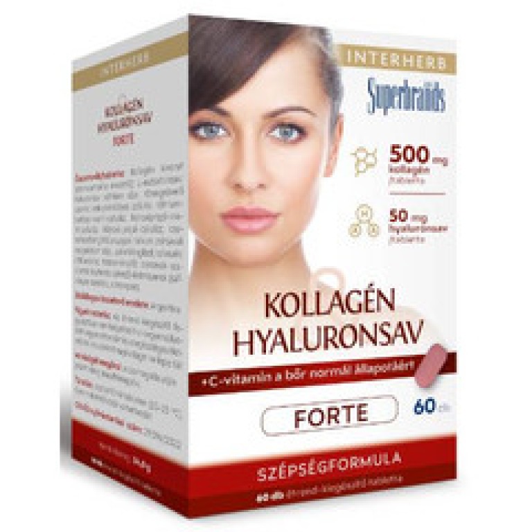 Interherb Kollagén&Hyaluronsav FORTE tabletta 60 db