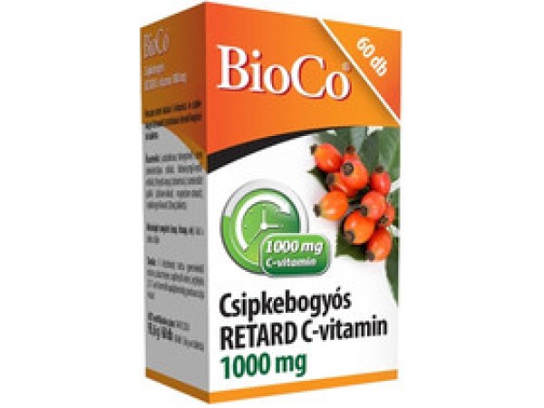 BioCo C-1000 csipkebogyós retard 60 db