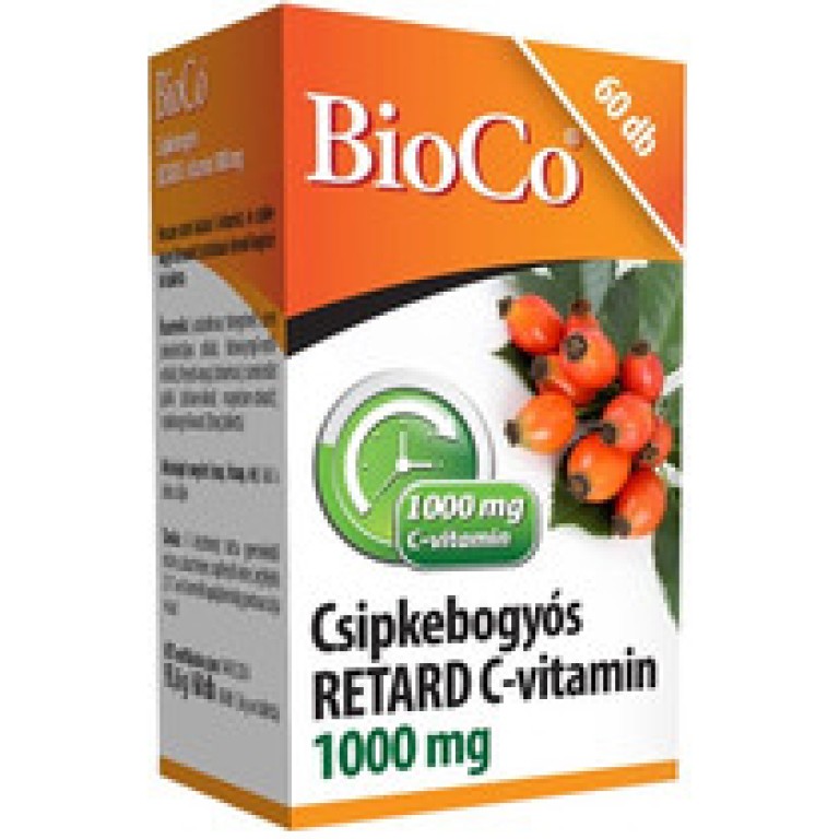 BioCo C-1000 csipkebogyós retard 60 db