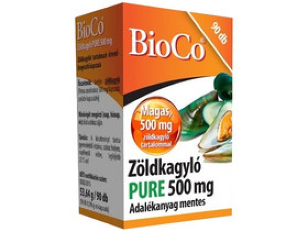 BioCo Zöldkagyló Pure 500 mg kapszula 90 db