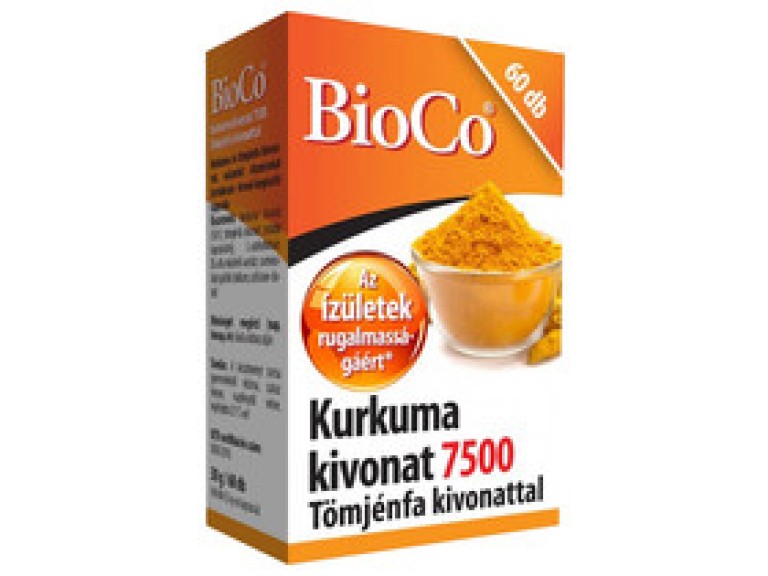 BioCo Kurkuma 7500mg kivonat kapszula 60db