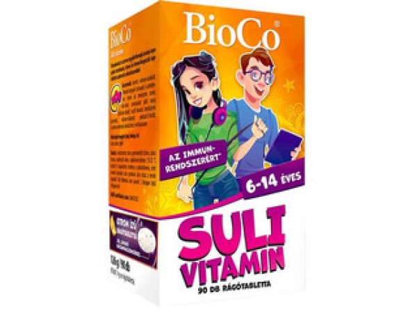 BioCo Suli Vitamin rágótabletta 90db