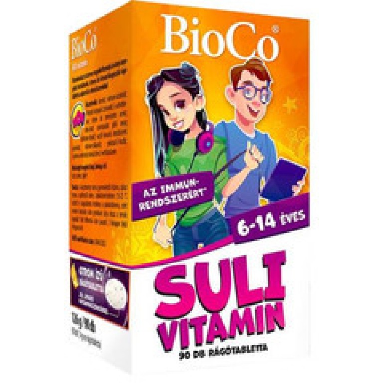 BioCo Suli Vitamin rágótabletta 90db