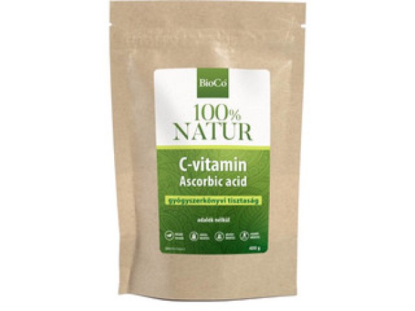 BioCo 100% NATUR C-vitamin (Ascorbic acid) tasakos por 400g