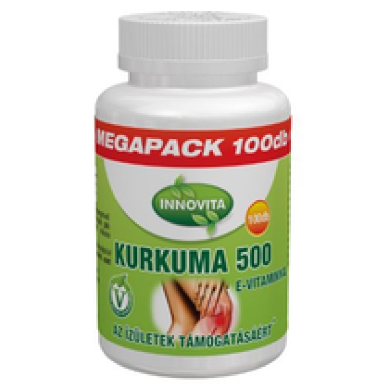 Innovita Kurkuma E-vitaminnal Megapack tabletta 100db