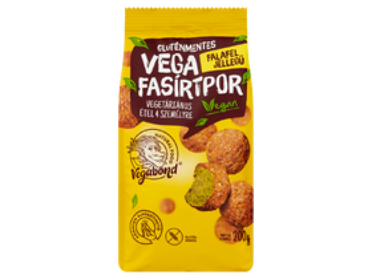Vegabond Vega Fasírtpor, Gluténmentes, Falafel jellegű 200g