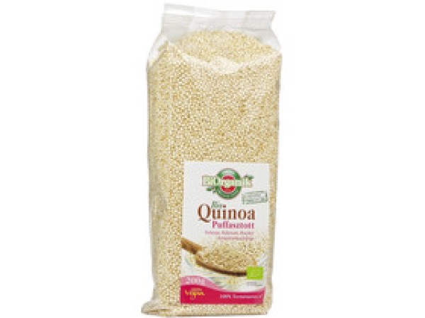 Bio Quinoa puffasztott 200g (Biorganik)