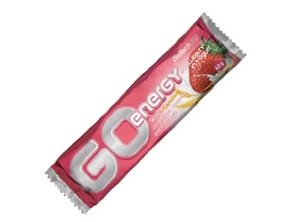 BioTech USA Go Energy Bar 40 g Eper-Joghurt