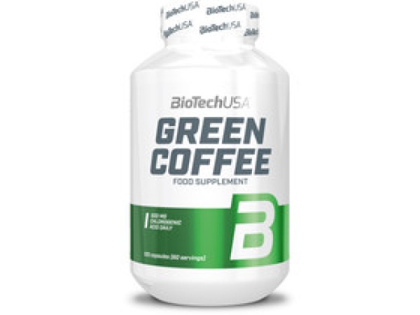 BioTech USA Green Coffee (Zöld kávé) 120 db kapszula
