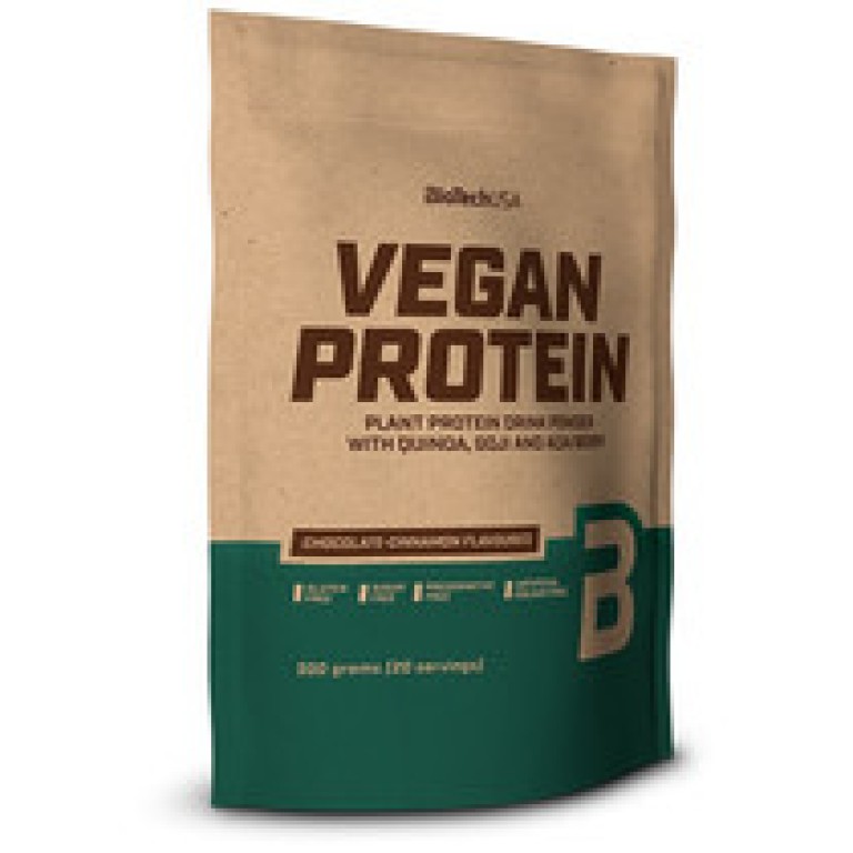 BioTech USA Vegan Protein csokoládé-fahéj 500g