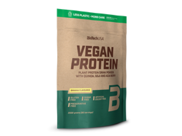 BioTech USA Vegan Protein vaníliás sütemény 500g