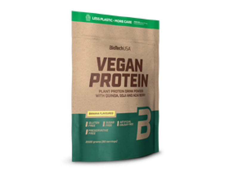 BioTech USA Vegan Protein vaníliás sütemény 500g