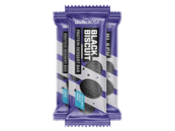BioTech USA Protein Dessert Bar Black Biscuit 50g