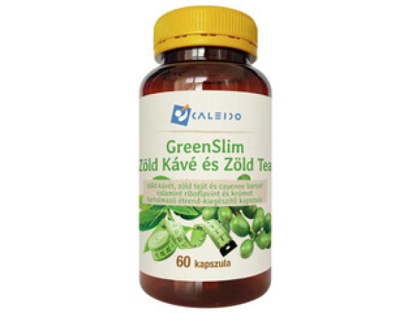 GreenSlim Zöld Kávé és Zöld Tea kapszula 60 db