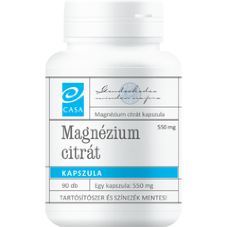 CASA Magnézium Citrát 550 mg kapszula 90 db