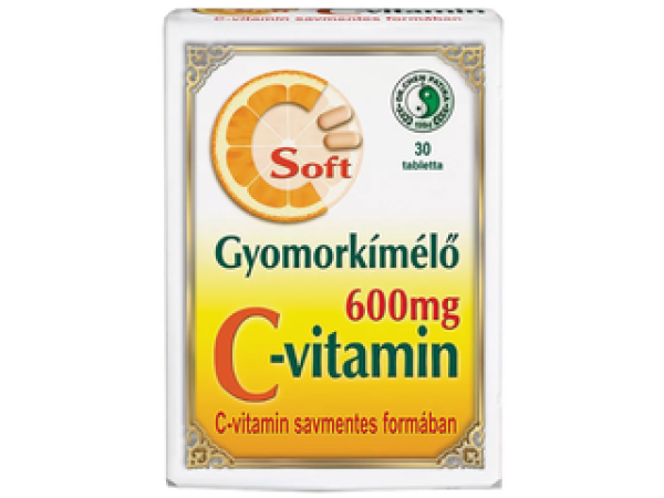 Dr.Chen Soft C-vitamin tabletta 600 mg 30 db