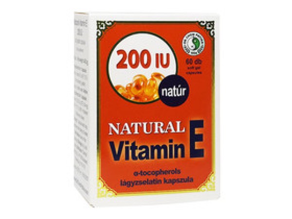 Dr. Chen Natúr E-vitamin 200mg lágyzselatin kapszula 60 db