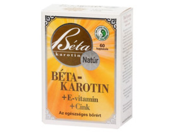 Dr. Chen Béta-karotin + Vitamin E + Cink 60 db kapszula