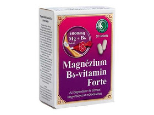 Dr. Chen Magnézium B6-vitamin Forte 1000mg 30db tabletta