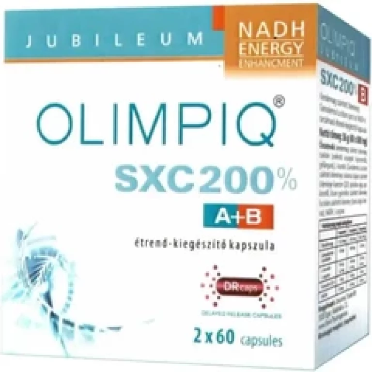 Olympiq SXC Jubileum 200% A+ B Étrend-kiegészítő Kapszula 2x60 db