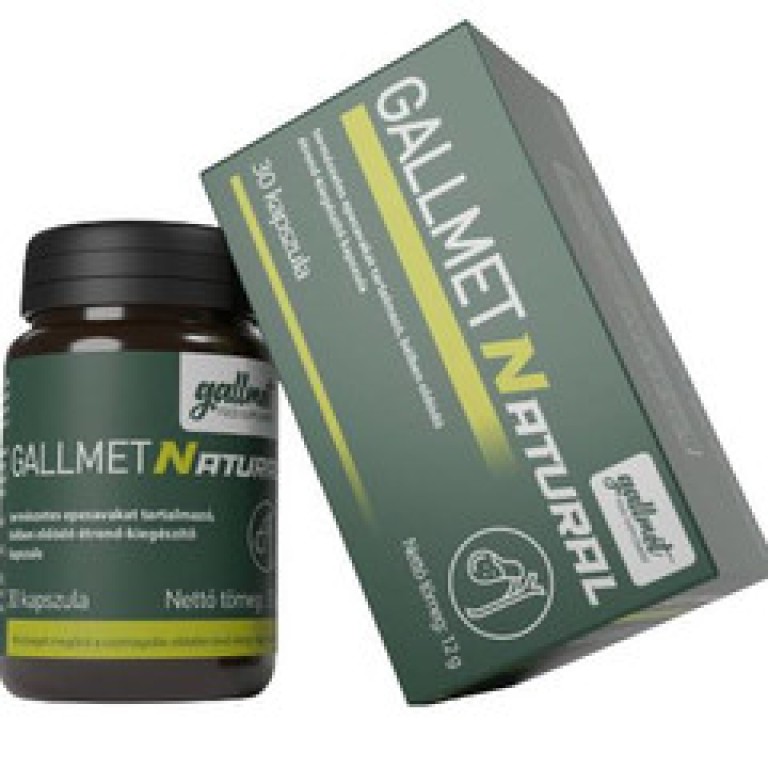 Gallmet N  kapszula 30db - természetes epesavakat tartalmaz